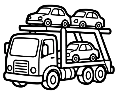 desenhos de carros para colorir e imprimir para imprimir e colorir - imagem 10
